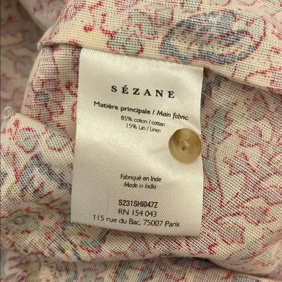 NWT Sézane x Sea New York Gala in Emilia print 36 - Picture 14 of 15